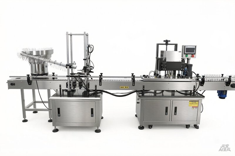 Capping Machine - torque controlled cap sealing